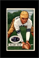 1951 Bowman #23 William Walsh RC EX-MT to NRMT+