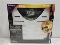 Taylor Body Fat Analyzer & Scale Unopened