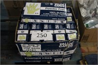 10-100ct powder free vinyl gloves size XL