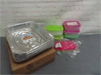 Food Storage Containers & Foil Pans