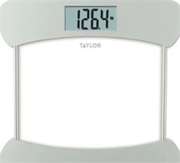 Taylor Digital Glass Scale with Gray Border Design