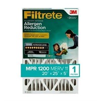 Filtrete 20x25x5 Air Filter  MPR 1200  1-Pack