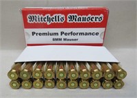 20 rds Mitchells Mausers 8mm Mauser