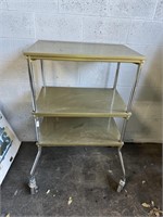 Tri-Level Rolling Cart 48" Tall