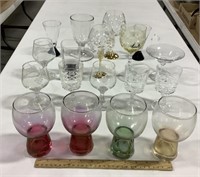 Lot of glassware