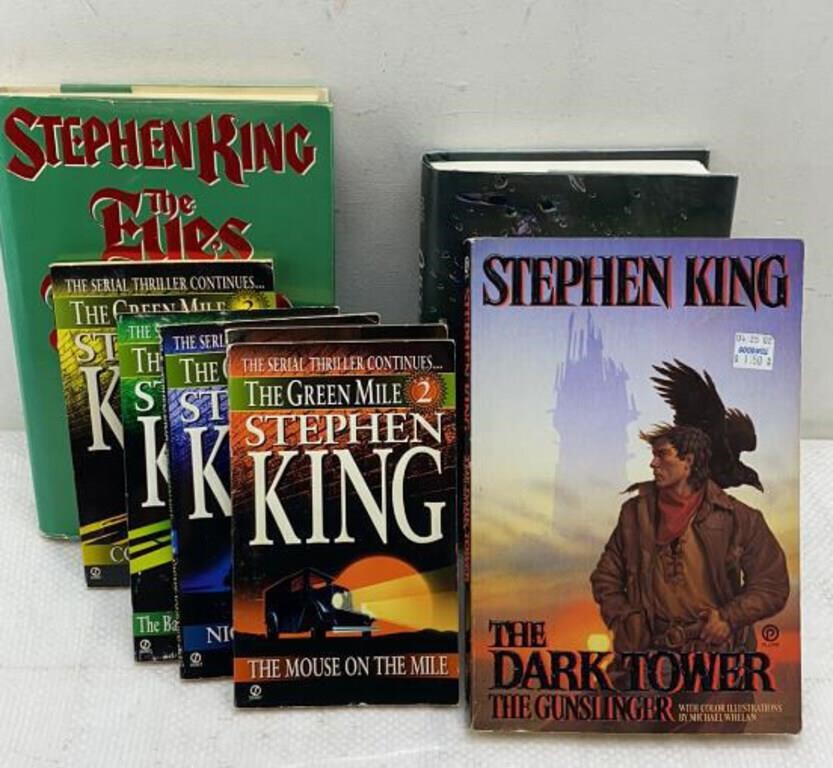 Stephen King / Eoin Colfer books collection