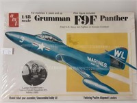 VINTAGE MODEL GRUMMAN F9F PANTHER PLANE AMT #T643