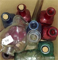 VARIOUS ANTIQUE BOTTLES