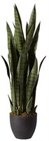 Nearly Natural, Green 4855 35in. Sansevieria with