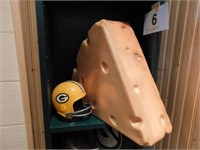 Green Bay Packers: Cheese Head hat - 1976 bank