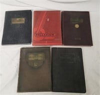 Lot of 5 Troy University Yearbooks 1925 23 29 19