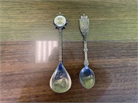 Lot of Collectors Spoons Canada