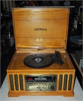 Detrola Cd/Phono/Cass/ Radio Km387