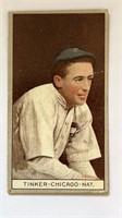 1912 T207 Brown Background Joe Tinker Tobacco Card
