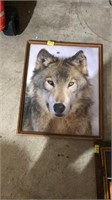 Wolf painting