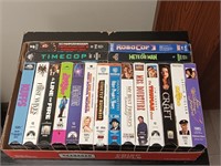 LOT OF 18 VHS TAPES