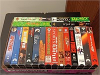 LOT OF 18 VHS TAPES