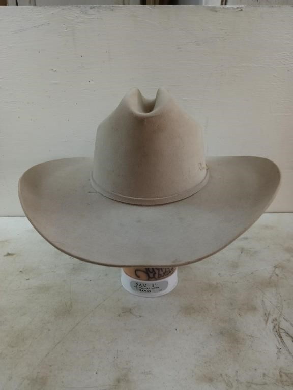 Resisol 6X beaver George Strait design size 7 1/8