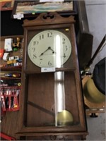Seth Thomas Oak Cased Wall Clock