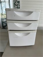 Storage three drawer
