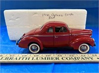1940 Die Cast Red Ford Deluxe Coupe