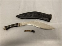 Indian Kukri 16" Knife & Sheath