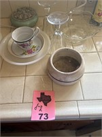 Various Bowls, Dessert Glasses