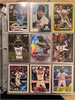 Lot of 9 MLB Stars/HOF/Inserts