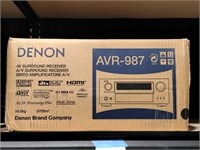 New Denon AVR-987 AV Surround Receiver