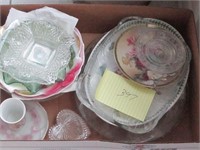 Lot of assorted platters, plates,