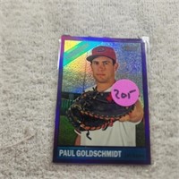 2015 Heritage Purple Refractor Paul Goldschmidt