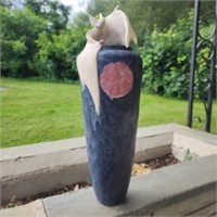 Fine "Freiwald" Sculpted Art Pottery "Bat" Amphora
