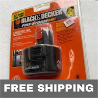 Black & Decker Firestorm Battery Pack, 9.6-Volt