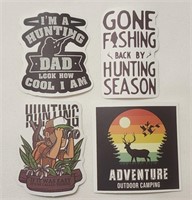 4 New Stickers- "Hunting Dad..." & More
