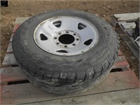 1 Tire on 8 Hole Rim  245/70 R17