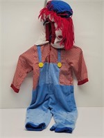 Raggedy Andy 4T-5T Toddler Costume