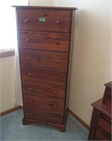 7 drawer 54" tall x 22" wide dresser