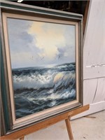 Vintage Seascape Framed Artwork