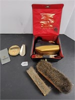 Vintage Shoe Shine Items