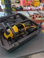 DeWalt 20v chainsaw and charger