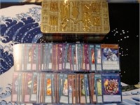 50+ Assorted Yu-Gi-Oh Cards With Tin