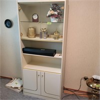 U209 Second ivory lacquer w brass wall unit