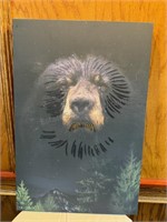 Bear Print Portrait 20”x30”