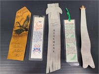 Vintage book mark collection w/ cloth bookmarks