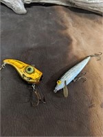 Lot of 2 Vintage Fishing Lures