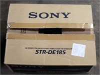 (F) Sony STR-DE 185 FM Stereo/ FM-AM Receiver/