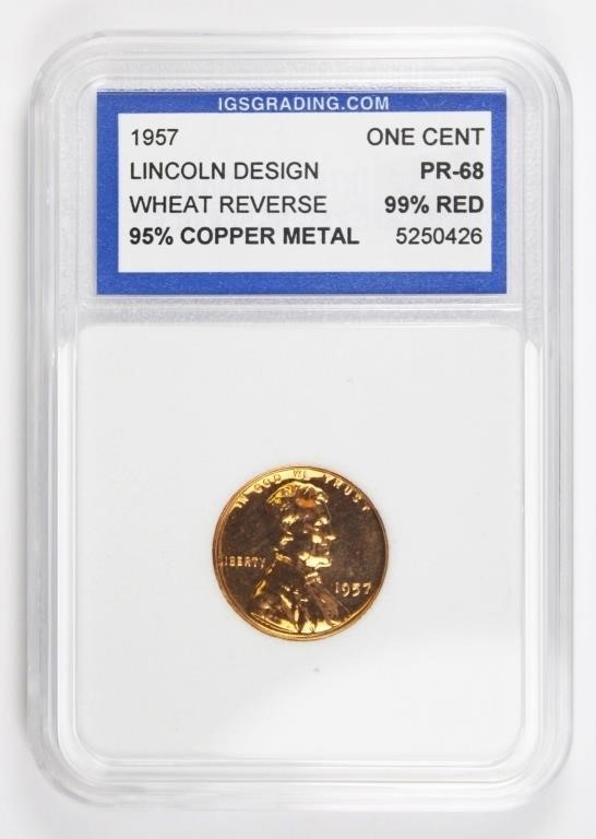1957 LINCOLN CENT