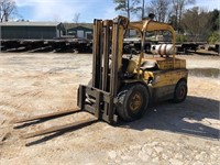 HYSTER H80C FORKLIFT, C5D13163S, DUAL FUEL, CANOPY