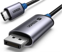 USB C to DisplayPort 1.4 Cable 3FT
