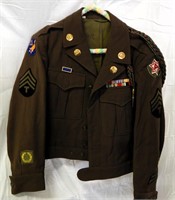 Vintage Army  Coat WWII